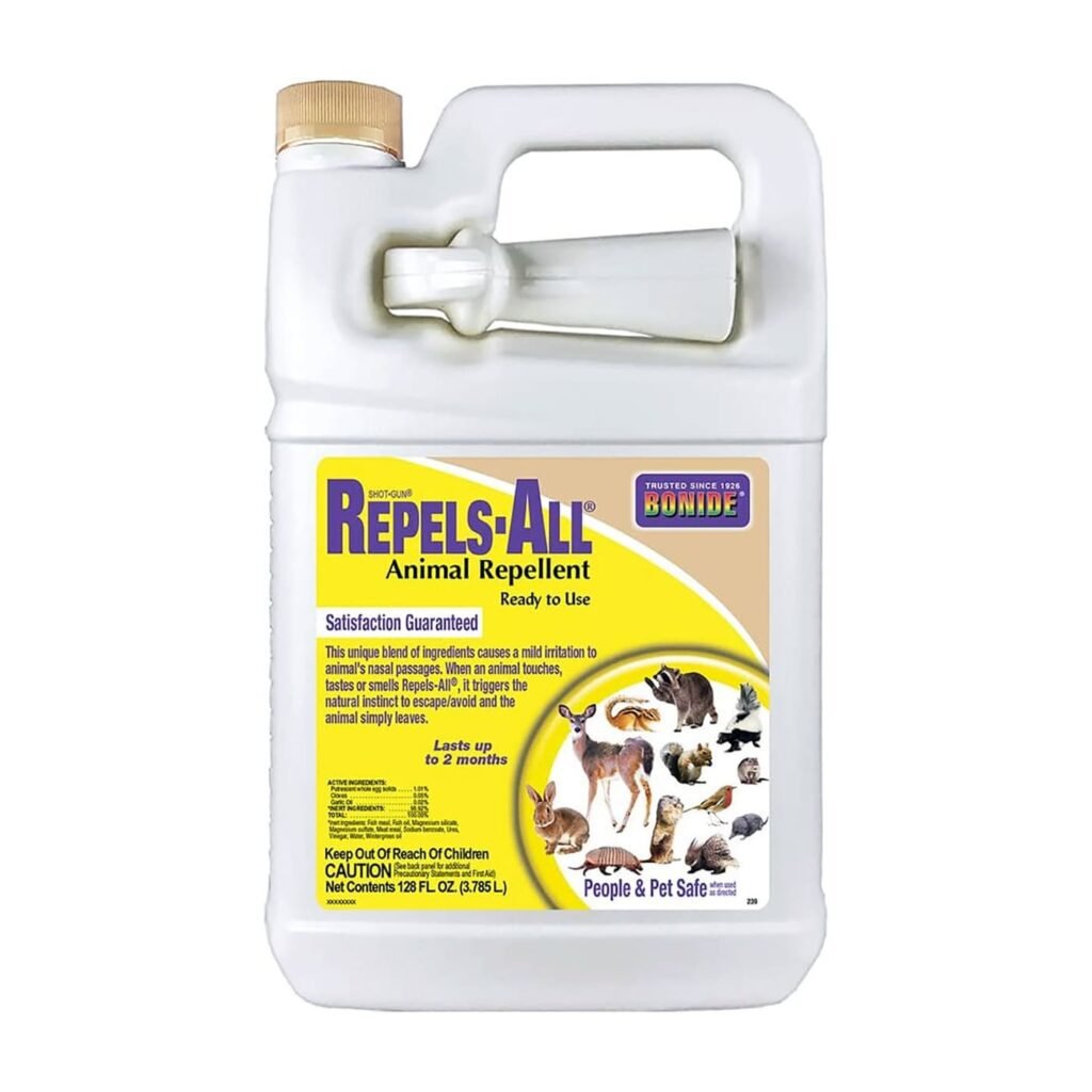 How Often Should I Apply Natural Animal Repellent In My Garden For Optimal Results?