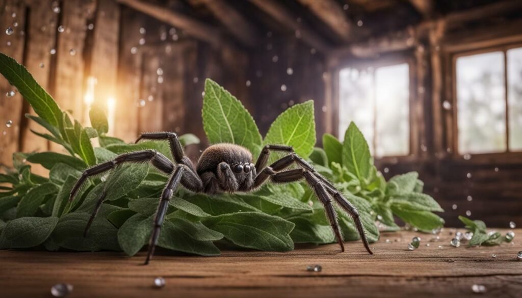 natural spider deterrent