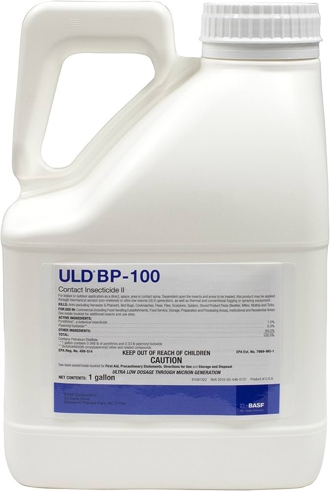 ULD BP-100 Fogging Concentrate ~~ BP-100 is an oil based solution it can also be used in thermal foggers, propane foggers, and heat foggers.