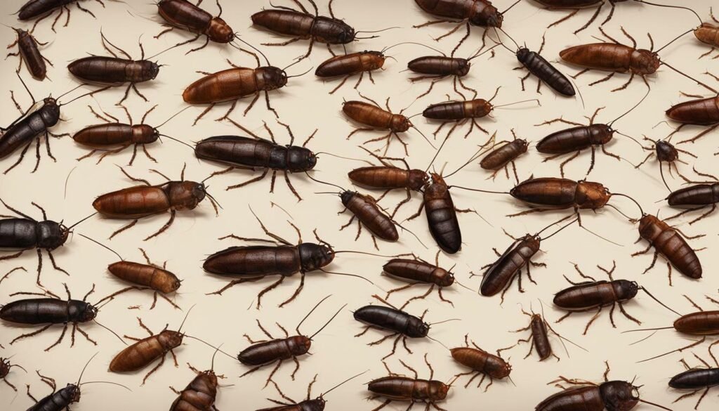 Determining the severity of a roach infestation