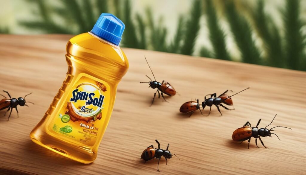 Pine Sol for pest control
