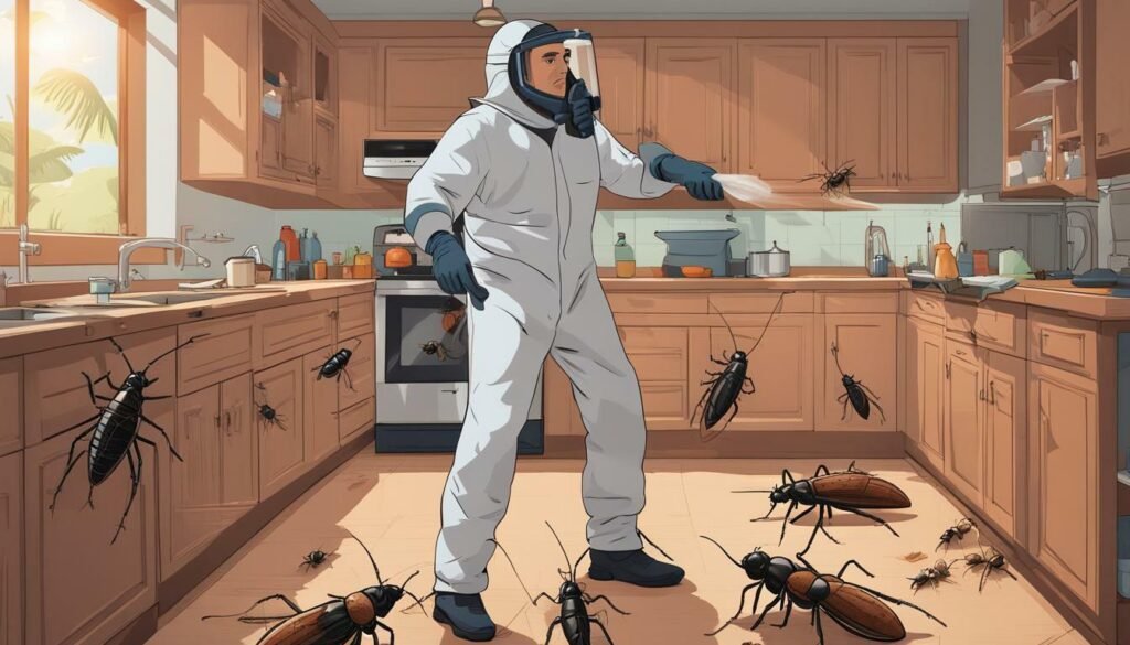 professional help for roach infestations