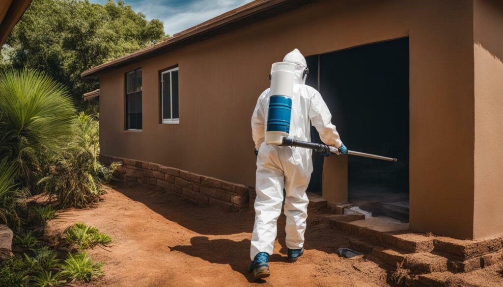termite treatment and human safety